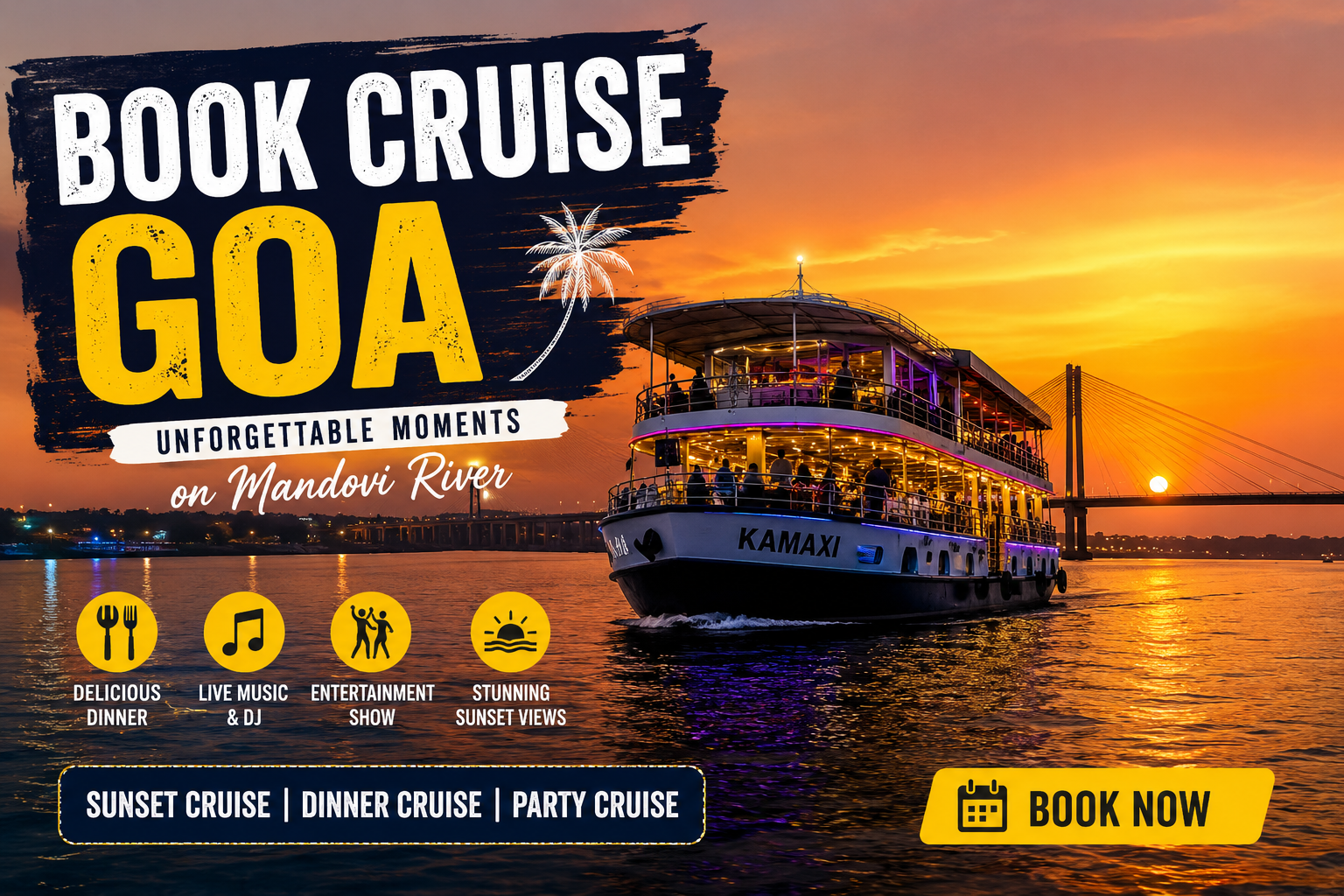 Book Cruise Goa: Experience Goa Beyond the Beaches